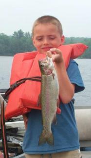 Rainbow Trout fishing in the Adirondacks.